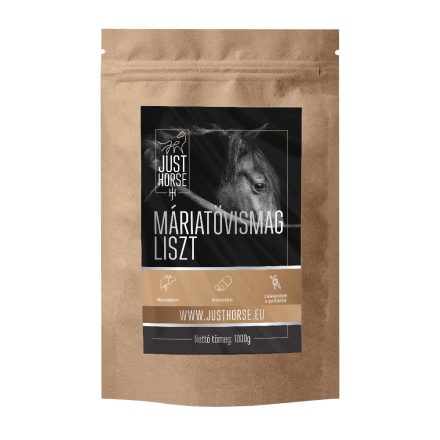 Máriatövismag liszt, takarmány-alapanyag lófélék számára 1 kg
