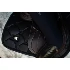 Jump Saddle Pad All Black Glimmer Full