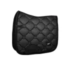 Dressage Saddle Pad All Black Glimmer Full