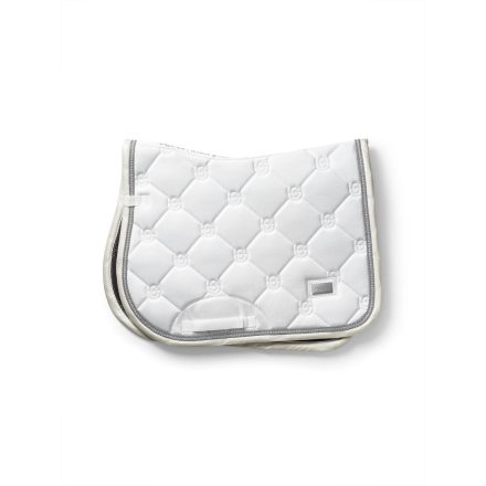 Jump Saddle Pad Timeless White Glimmer Full