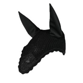 Ear Bonnet All Black Glimmer-Full